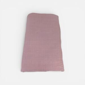 LifeTree Baby Swaddle Blanket Purple Muslin Swaddle Lovey Girls Organic Cotton